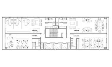 Oficina en venta con renta en edificio Palmera Bureau sobre Avenida Libertador Puerto de Olivos