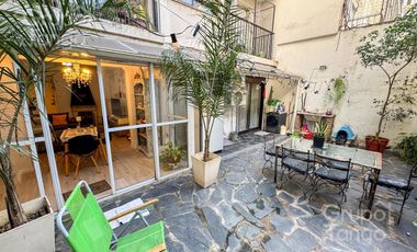 Venta Departamento Belgrano Tres Ambientes Patio Parrilla Planta Baja