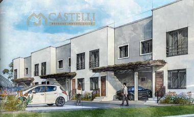 Venta departamentos de pozo financiados, cañada del sol 2 ambientes con jardín galería y parrilla