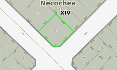 Terreno en venta - 395Mts2 - Necochea