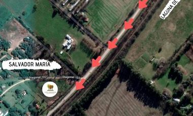 Venta terreno en barrio abierto Los Fresnos, Salvador María, Lobos