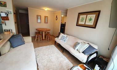 Hermoso Depto Vista Al Mar 3er Piso 50m2 3d+1b Y Estac.