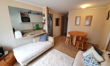 Hermoso Depto Vista Al Mar 3er Piso 50m2 3d+1b Y Estac.