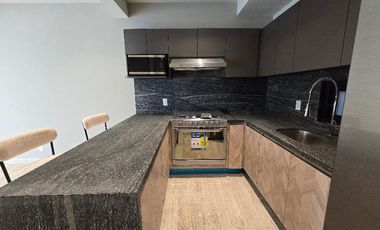 Departamento amueblado en renta, Roma norte