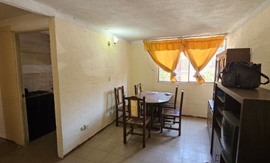 Departamento 60m2 de 3 recamaras 1 estacionamiento San Rafael Coacalco