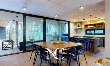 Casa en venta en Costa Esmeralda hormigón fondo libre