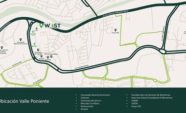 DEPARTAMENTO EN PRE VENTA WEST SANTA CATARINA W3ST