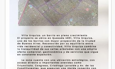 Departamento - Villa Urquiza