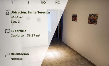 Monoambiente a estrenar en Santa Teresita