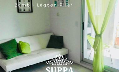 Departamento 2 amb con vista a la laguna - Lagoon Pilar