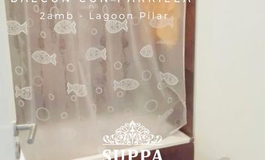 Departamento 2 amb con vista a la laguna - Lagoon Pilar