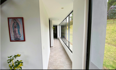 Casa campestre de lujo en Tabio-rio frio