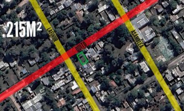 Terreno en venta - 215Mts2 - Tortuguitas, Malvinas Argentinas