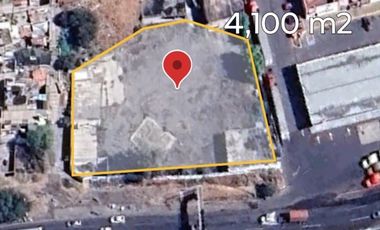 Terreno en Venta 4,100 m2 Tlalnepantla de Baz, Ciudad de México