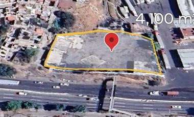 Terreno en Venta 4,100 m2 Tlalnepantla de Baz, Ciudad de México
