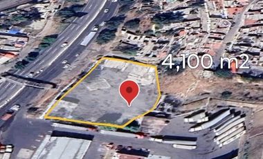 Terreno en Venta 4,100 m2 Tlalnepantla de Baz, Ciudad de México