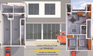 Local y Departamento en Venta en Fracc. La trinidad Aguascalientes, Ags