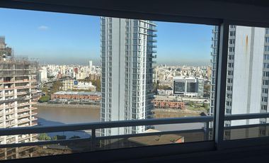 2 AMB. AMOBLADO  VISTA DIQUE Y CIUDAD PISO ALTO - ZENCITY - PUERTO MADERO