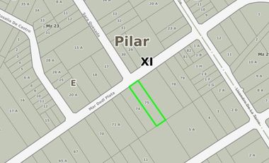 Terreno en venta - 1.322Mts2 - Del Viso