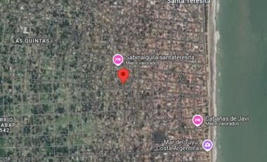 Terreno en venta - 408Mts2 - Santa Teresita