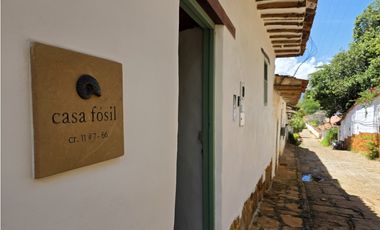 Vendo Casa Barichara Sector Santa Barbara Casa Fosil