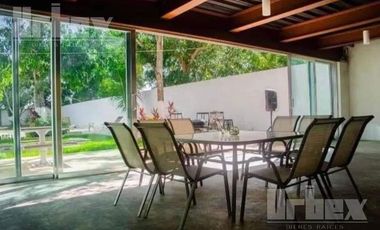 EN VENTA HERMOSA PROPIEDAD CON ALBERCA EN EX HACIENDA KALA, CAMPECHE.