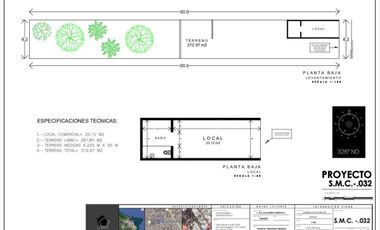 TERRENO EN VENTA EN LA CALLE HERNAN CORTES, VERACRUZ CENTRO
