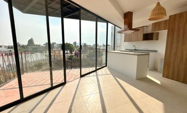 DEPARTAMENTO TIPO LOFT DE UNA RECÁMARA EN VENTA EN CAPITAL SAINT PETER, ZONA SAN PEDRO CHOLULA