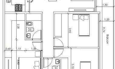Departamento en Munro con terraza exclusiva de 4 amb desde 15.000 U$S y 180 cuotas