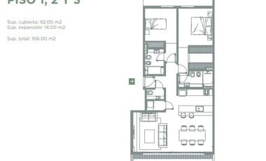 HERMOSO 3 AMBIENTES OLIVOS CON COCHERA!!!