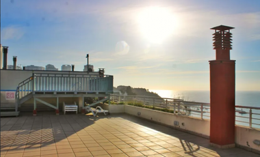 Arriendo Departamento primera linea Vista despejada al Mar