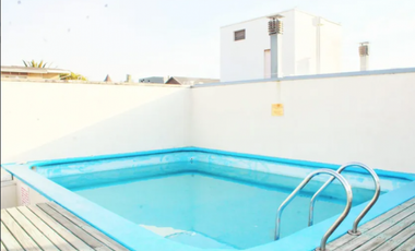 Arriendo Departamento primera linea Vista despejada al Mar