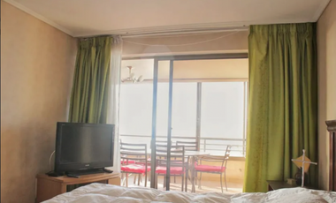 Arriendo Departamento primera linea Vista despejada al Mar