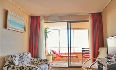 Arriendo Departamento primera linea Vista despejada al Mar