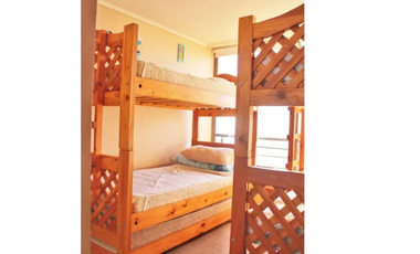 Arriendo Departamento primera linea Vista despejada al Mar