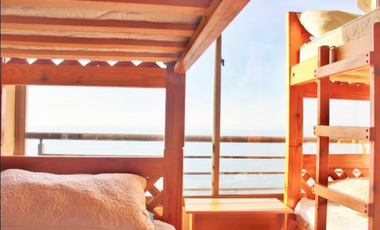 Arriendo Departamento primera linea Vista despejada al Mar