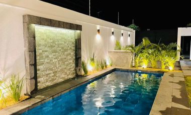 CASA EN RENTA AMUEBLADA CON ALBERCA XOCHITEPEC MORELOS