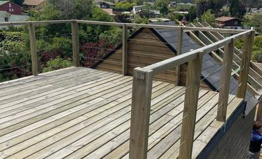 Casa en venta c/ estacionamiento en Las Cruces