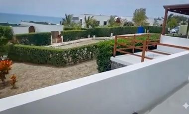 Departamento Frente al Mar en Jama, dentro de Urb. Privada