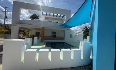 CASA EN VENTA EN TELCHAC PUERTO, MERIDA