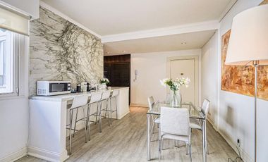 Amplio 3 ambientes c/ balcón terraza y parrilla - Recoleta