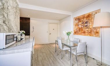 Amplio 3 ambientes c/ balcón terraza y parrilla - Recoleta