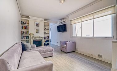 Amplio 3 ambientes c/ balcón terraza y parrilla - Recoleta