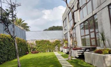 Renta Casa en condominio pequeño Jardín compartido, vigilancia y terraza