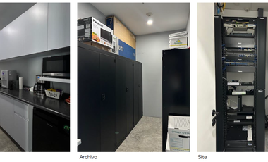 Renta oficina equipada en Espacio Santa Fe