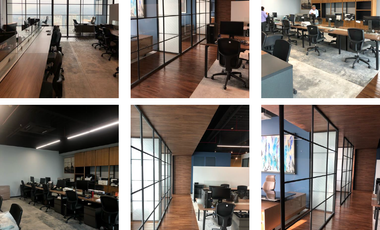 Renta oficina equipada en Espacio Santa Fe