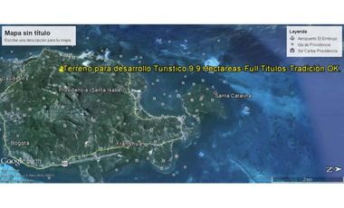 Terreno en Isla Providencia - para desarrollo Turistico