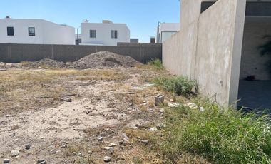 TERRENO EN VENTA EN VILLAS DEL RENACIMIENTO, TORREON COAH.