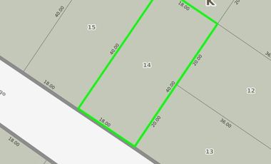 Terreno en venta - 720mts2 - Balneario Mar Chiquita