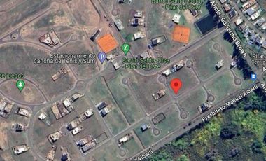Terreno en venta -10 x 46mts - 460mts2 - Barrio Santa Elisa - Pilar